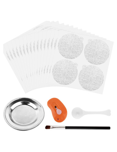 Tapa de Espresso Reutilizable CUALFEC 62mm Aluminio 120 Pcs