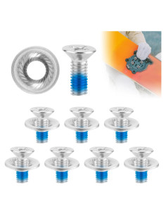 Juego de Tornillos de Fijación para Snowboard Lasuroa 8 Piezas