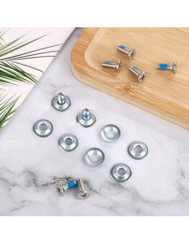 Juego de Tornillos de Fijación para Snowboard Lasuroa 8 Piezas