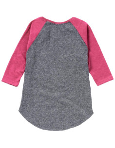 Camiseta Gráfica Raglán para Niñas Hybrid Apparel - 6 a 14 Años 2