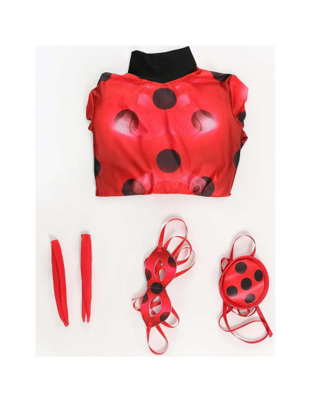 Disfraz de Cosplay Miraculous Ladybug para Mujeres - Mono 3D