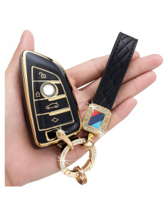 Funda de Llave BMW LCWPJWWS TPU 360 Protección Modelos 2 5 6 7 X1 X2