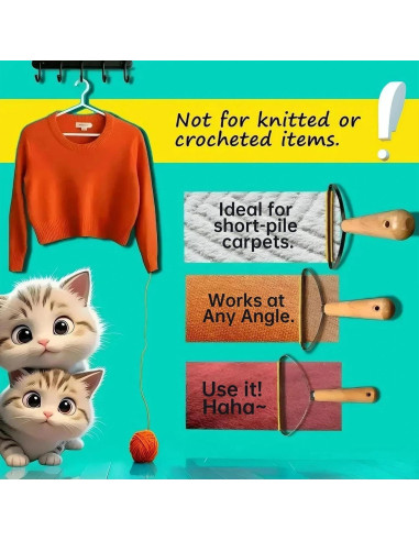 Qbily Removedor de Pelo de Mascotas 2da Gen - 3 Piezas