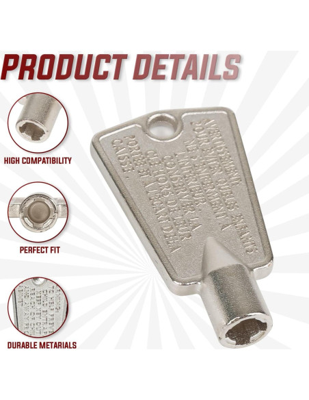 Llaves de Puerta de Congelador Seentech 216702900 - Paquete 2