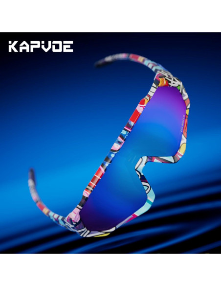 Gafas de Ciclismo KAPVOE K9408 Polarizadas UV400