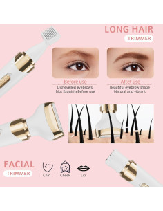 Afeitadora eléctrica 4 en 1 Ourcec RF-3021 para mujeres 2