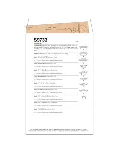 Kit de Patrón de Costura Simplicity S9733 - Cozies Multicolor 2