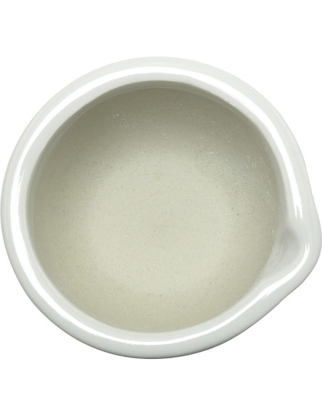 Mini Mortero y Mano de Porcelana Ruiwaer 60ml Blanco