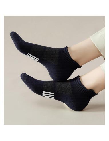 12 Pares de Calcetines Atléticos de Tobillo para Mujeres