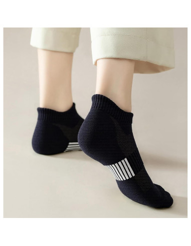 12 Pares de Calcetines Atléticos de Tobillo para Mujeres