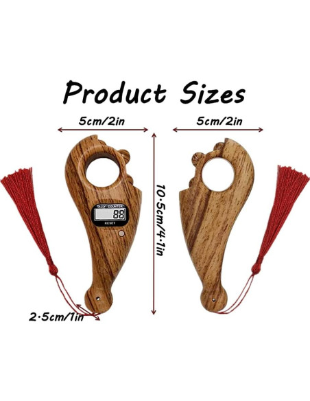 Contador de Cuentas Digital Anlising - 3 Piezas Portátil