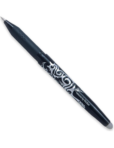 Bolígrafo Rollerball Borrable Pilot Frixion Heat 0.7mm - 3 Unidades Negro