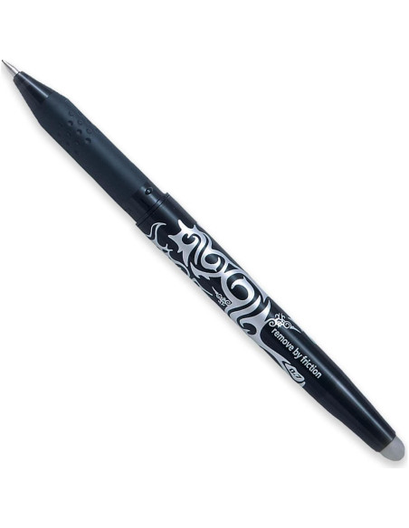 Bolígrafo Rollerball Borrable Pilot Frixion Heat 0.7mm - 3 Unidades Negro