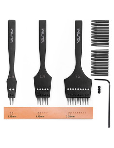 Juego de Herramientas de Perforación de Cuero WUTA 3.38mm