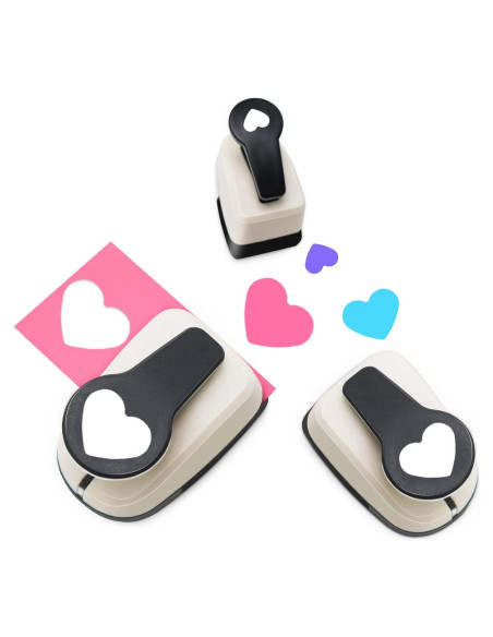 Juego de Perforadoras de Corazón HKKYO - 3 Tamaños