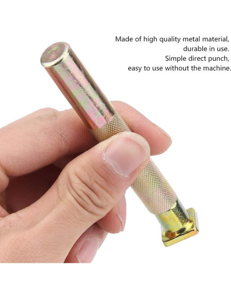 Juego de Sellos de Letras y Números de Metal 13mm Ichiiasavtry