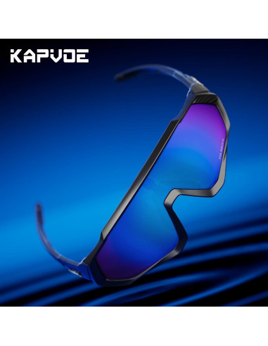 Gafas de Ciclismo KAPVOE Polarizadas UV400 Unisex