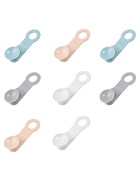 8 Piezas Mango Elevador de Asiento de Inodoro Hilsayum