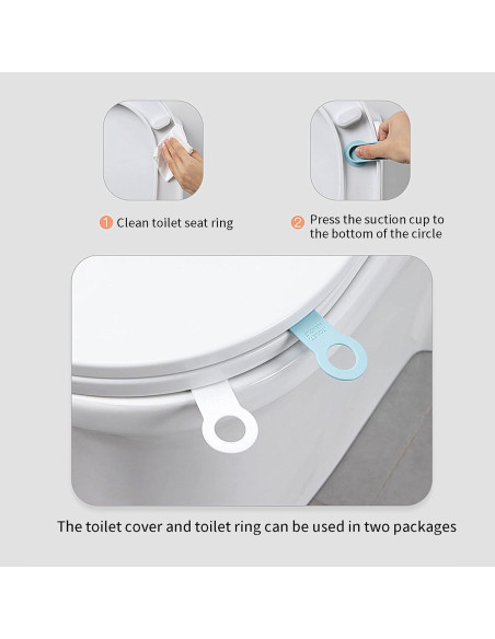 8 Piezas Mango Elevador de Asiento de Inodoro Hilsayum