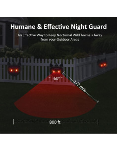 Repelente de Animales Solar MAGIC CAT AR17S Impermeable 2