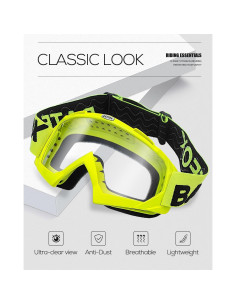 Gafas de Motocross BATFOX F816 UV Protección Antideslizante 2