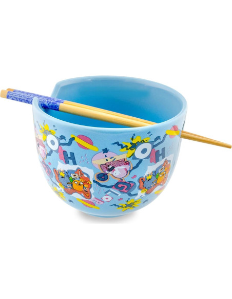 Juego de Vajilla Ramen Cerámica Adventure Time 2 Piezas