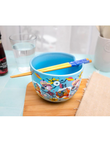 Juego de Vajilla Ramen Cerámica Adventure Time 2 Piezas