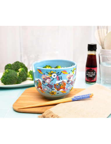 Juego de Vajilla Ramen Cerámica Adventure Time 2 Piezas