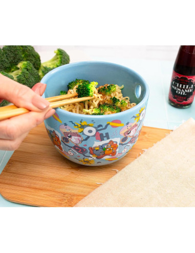 Juego de Vajilla Ramen Cerámica Adventure Time 2 Piezas