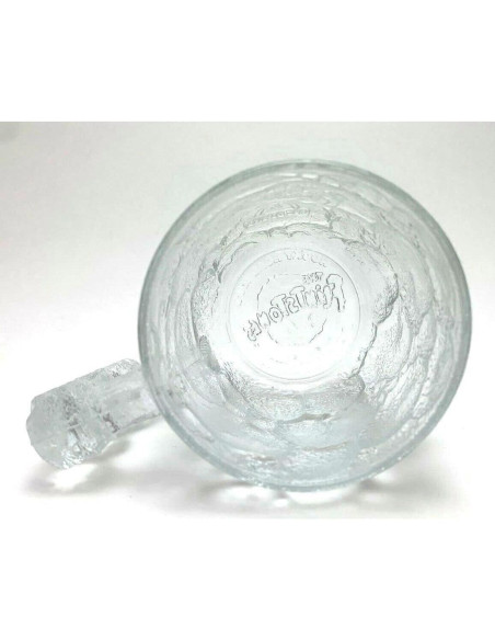 Taza de Vidrio Coleccionable McDonald's Los Picapiedra 8.26 cm