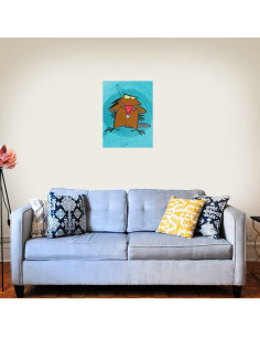 Cartel de Pared Angry Beavers 60.96x45.72 cm Papel Premium 2