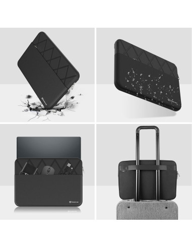 Funda para portátil Smatree DELL XPS 13 2 en 1 E402 Negra