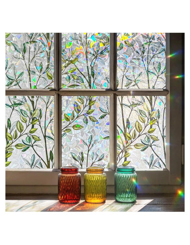 Película de Privacidad para Ventanas ADD.HERES Vineman Verde 75x200cm