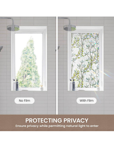 Película de Privacidad para Ventanas ADD.HERES Vineman Verde 75x200cm