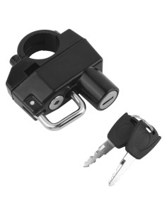 Candado Antirrobo para Casco de Motocicleta YGDMD - Negro