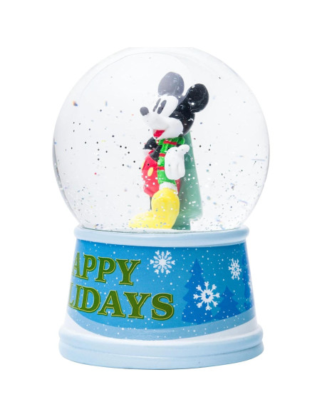 Globo de Nieve Iluminado Mickey Mouse Silver Buffalo 15.2cm