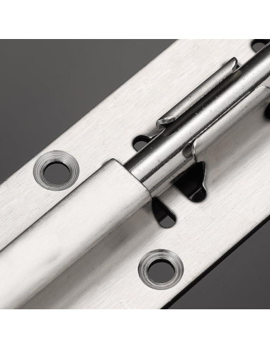 Paquete de 20 Pestillos de Barril QWAQi 7.62 cm Acero Inoxidable