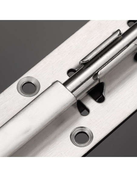 Paquete de 20 Pestillos de Barril QWAQi 7.62 cm Acero Inoxidable