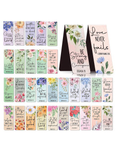 Marcadores Magnéticos Florales Inspiradores Wxiben - 30 Piezas
