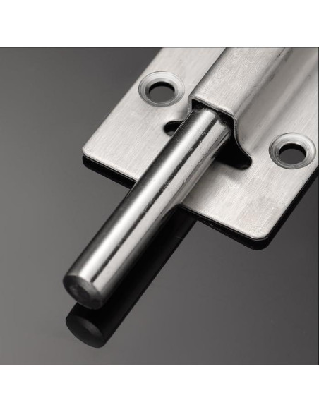 Paquete de 20 Pestillos de Barril QWAQi 7.62 cm Acero Inoxidable