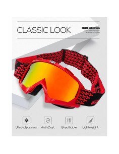 Gafas de Motocross BATFOX 816 UV400 Antideslizantes 2