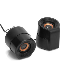 Altavoces Estéreo 2.0 Frisby Audio FS-910 USB 8W Negro 2