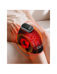 Masajeador de Rodilla Inalámbrico Kaoudt con Calor y Luz Roja