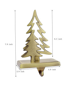 Soportes para Calcetines de Navidad Zhongtianyunlian - Juego de 2 2