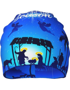 Gorro de Invierno Unisex XINNGIN Cálido de Poliéster Naranja 2