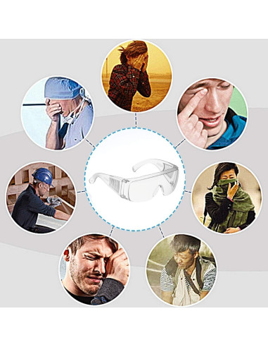 Gafas de Seguridad Calabria 1003 para Usar sobre Gafas