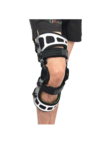 Soporte Descompresor de Rodilla Orthomen S/Derecha Plata
