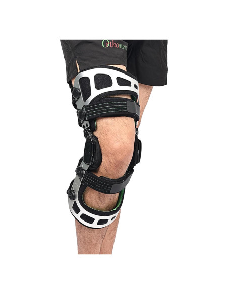 Soporte Descompresor de Rodilla Orthomen S/Derecha Plata