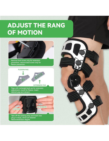 Soporte Descompresor de Rodilla Orthomen S/Derecha Plata