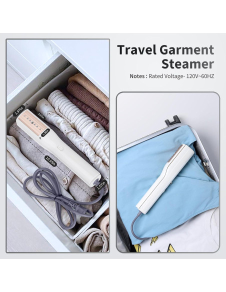 Plancha de Vapor Portátil Looptop GJ101 900W 50ml 120V